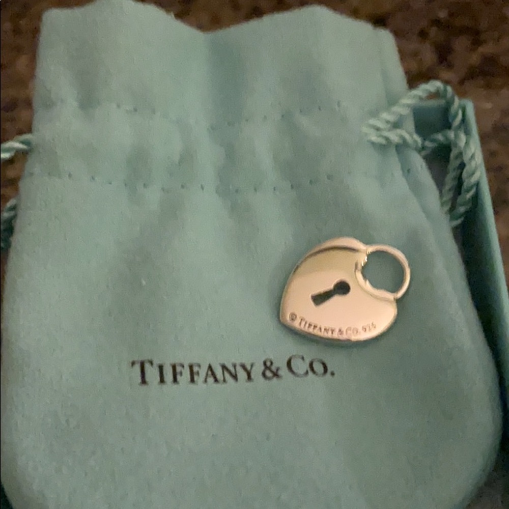 Tiffany & Co silver heart charm